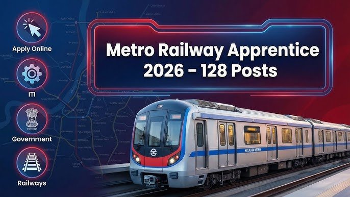Metro Railway  Act Apprentice Recruitment 2026